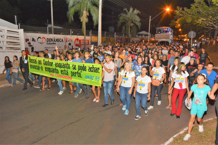 Marcha para Jesus acontece neste sábado em Araguaína com shows de cantores nacionais e locais