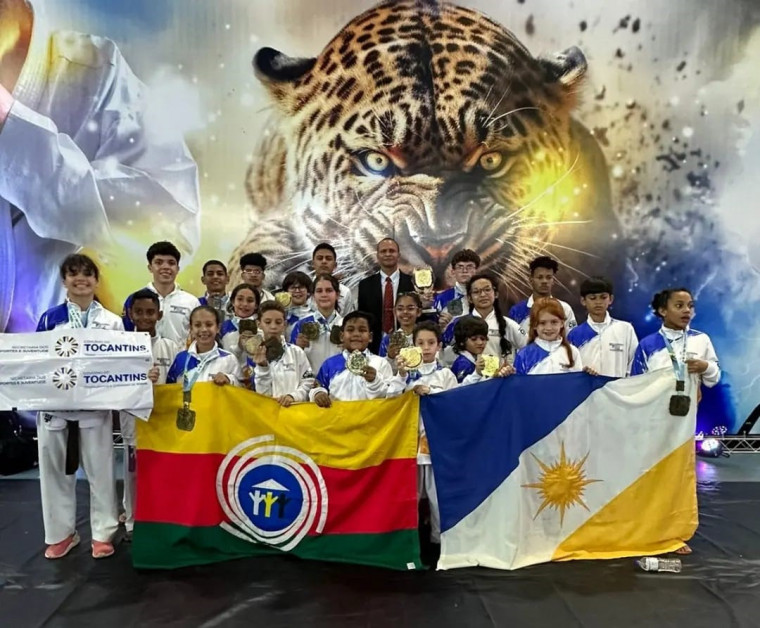 Atletas de Araguaína conquistam 20 medalhas no Campeonato Brasileiro de Karatê, em São Paulo