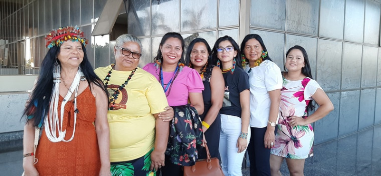 Mulheres indígenas do Tocantins vão até Brasília protestar contra violência e marco temporal