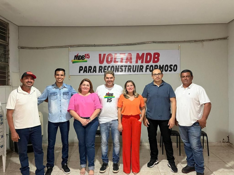 Advogado Ronison Parente é eleito presidente do MDB de Formoso do Araguaia e mira 2024