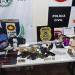 Carro roubado, drogas, armas, munições e oito pessoas presas: resultado de operação da PCTO em Colinas