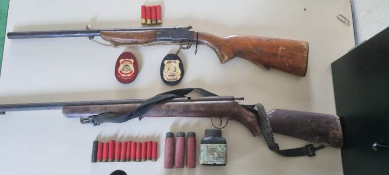 Operação contra conflitos agrários prende posseiros e apreende armas de fogo no Tocantins