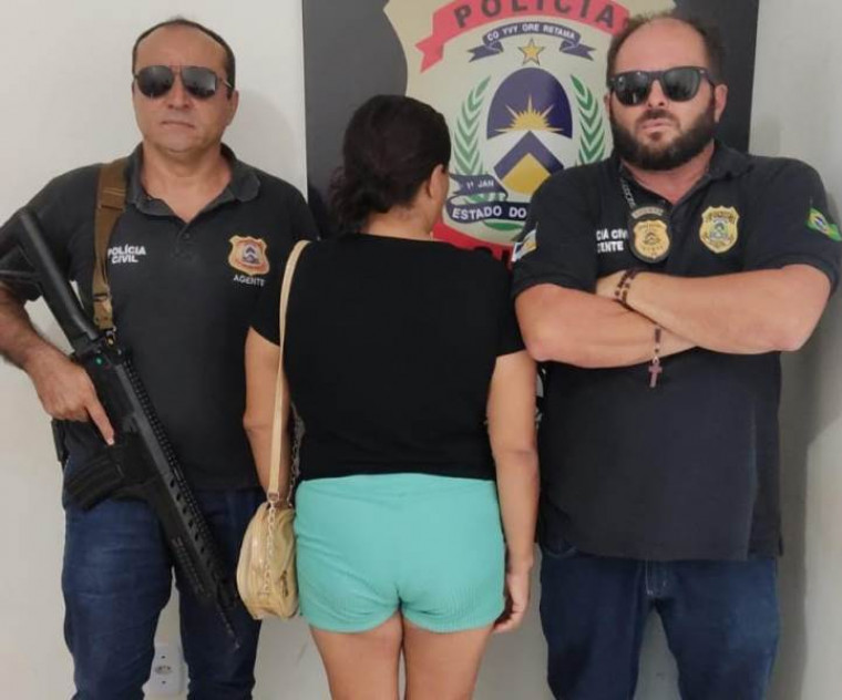 Mulher condenada por furto, corrupção de menores e associação criminosa é presa em Araguaína