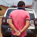 Filho é preso em flagrante após expulsar a mãe de casa e agredir avó de 66 anos em Wanderlândia