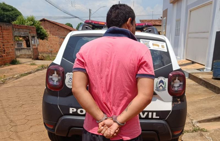 Filho é preso em flagrante após expulsar a mãe de casa e agredir avó de 66 anos em Wanderlândia