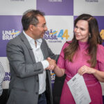 Wagner oficializa filiação ao UB em evento com senadora, deputado e forte apoio da base política