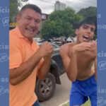 Vereador faz dancinha com influencers em avenida de Palmas e viraliza: 'mexe, mexe que é bom'