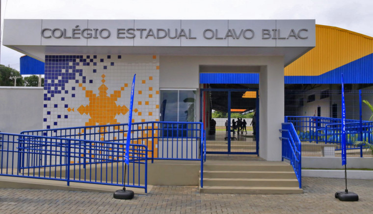 Após 13 anos de obras paradas, escola de tempo integral é inaugurada e marca início do ano letivo