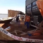 Duas balsas se chocam durante travessia no rio Tocantins; acidente deixa cinco pessoas feridas