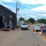 Grávida perde bebê e sofre várias fraturas após batida entre carro e moto em avenida de Araguaína