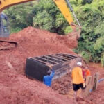 Ponte de concreto está sendo construída na TO-210 no trecho que liga Tocantinópolis até Nazaré