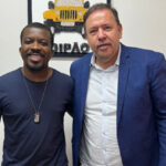 Deputado Gipão recebe cantor Delino Marçal e garante apoio à Marcha para Jesus em Palmas