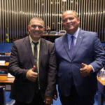 Vereador Gideon Soares se reúne com deputado e senador, e garante emendas para a zona rural