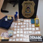 Casal usava duas residências para vender drogas em Araguaína e é preso por agentes da Denarc