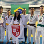 Estudantes que treinam judô na própria escola conquistam vagas para o campeonato brasileiro