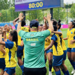 Meninas do Tocantins goleiam a Nigéria e avançam para a semifinal do Mundial Escolar de Futebol