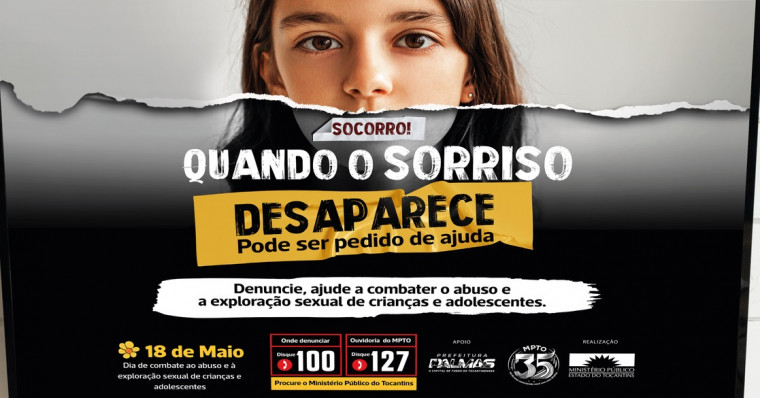Mais de 700 crianças e adolescentes sofreram abusos em 2023 no Tocantins; 80% dentro de casa