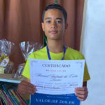 Estudante do ensino fundamental lê 325 obras literárias no ano e ganha prêmio no Tocantins