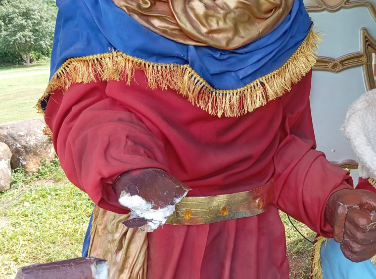 Vila de Natal de Araguaína é vandalizada já no primeiro fim de semana de funcionamento