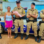 Policiais militares salvam vida de bebê de 35 dias que estava engasgada em Lagoa da Confusão