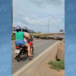 Vereador gravava vídeo para mostrar situação precária de ponte quando estrutura desabou
