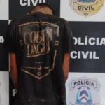 Jovem é preso em flagrante fazendo pichação com apologia a facção criminosa em Palmas