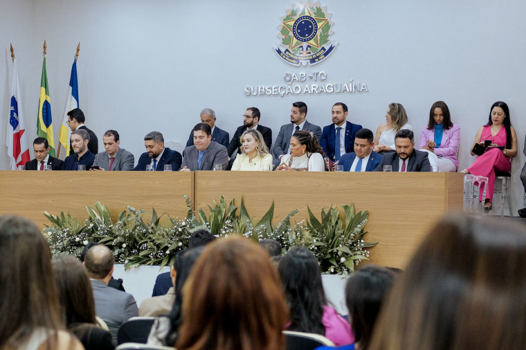 Davi Morais é empossado para novo mandato na OAB Araguaína até 2027 e cita prioridades