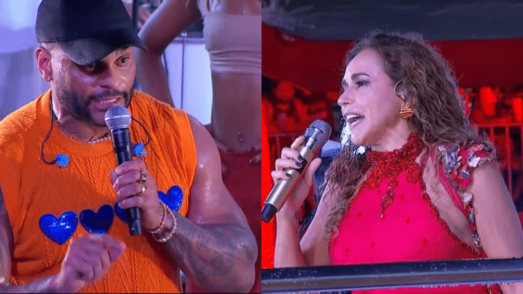 Daniela Mercury e Tony Salles trocam farpas ao vivo: 'não sou moleque'