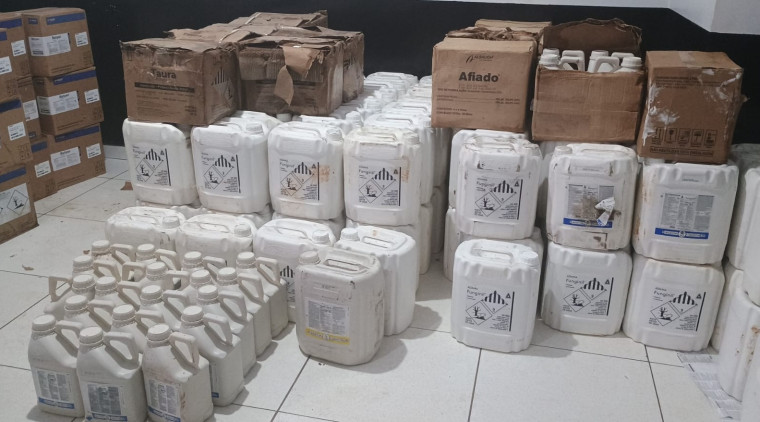 Operação em 4 cidades mira grupo especializado em roubo defensivos agrícolas no Tocantins