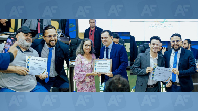 Após reportagens, Tio Daniel, Junes e Dona Cléo recebem moções na Câmara de Araguaína