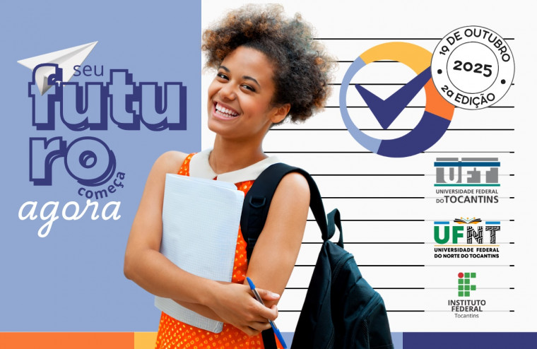 UFT lança edital da segunda edição de 2025 da prova do Exato; inscrições em 07 de agosto