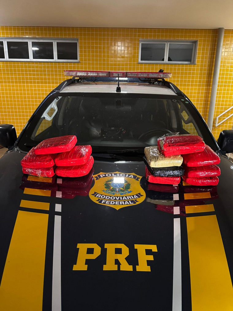 Viagem suspeita termina com prisão e apreensão de 13 kg de Skunk na BR-153, em Araguaína