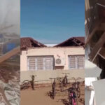 Teto de sala de aula desaba e deixa estudantes feridos em escola militar do Tocantins