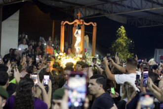 Palmas recebe peregrinação inédita da imagem de São Miguel Arcanjo, vinda da Itália