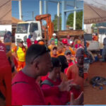 Obra da ponte JK é paralisada por greve de trabalhadores e prazo de entrega pode ser frustrado