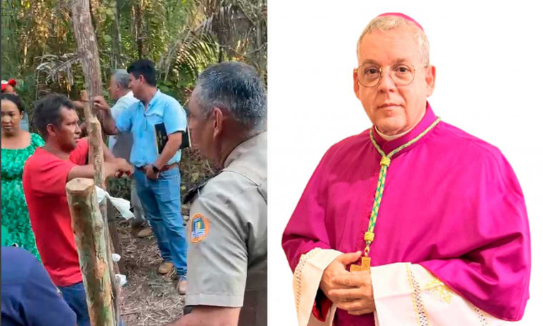 Bispo de Cristalândia repudia ação da PM em favor de fazendeiro em terra da União