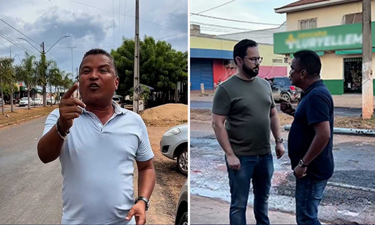 Prefeito se revolta com 'serviço mal feito de tapa-buracos' do DNIT e cobra respeito