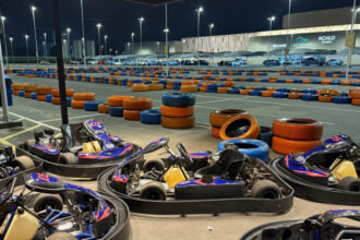 Pista de kart com 2,2 km de extensão é a nova atração do shopping de Araguaína