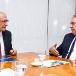 Vice-presidente Geraldo Alckmin recebe governador Laurez e trata de agenda econômica