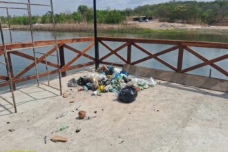 Obra turística sofre vandalismo antes de ser inaugurada em Dianópolis; polícia investiga