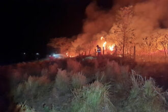 Fazendas em Araguaína e Colinas enfrentam incêndios; bombeiros atuam na região