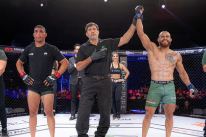 Promessa do MMA, tocantinense Henrique Barbosa nocauteia adversário ainda no 1º round