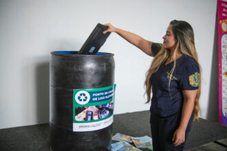 Araguaína instala 1º ponto fixo de coleta de lixo eletrônico e reforça educação ambiental