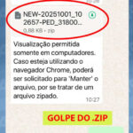 Golpe do arquivo .ZIP usa contas comerciais e clona contas de WhatsApp no Tocantins